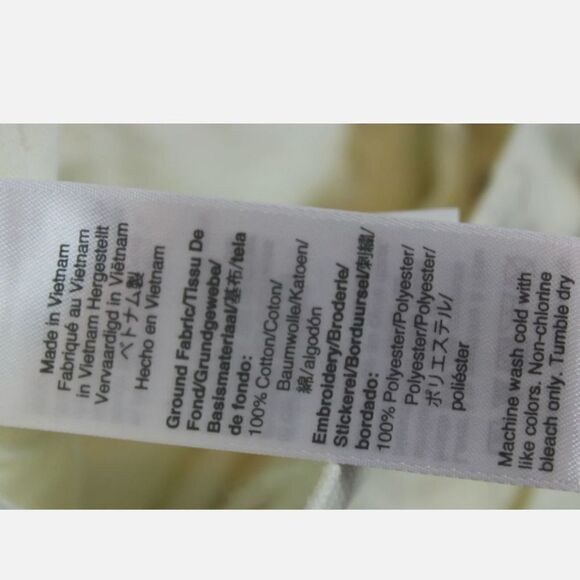 J.CREW BILLIE DEMI BOOT CROP 25 CREAM W/FLORAL EMBROIDERY BUTTON FLY RAW HEM NWT - Picture 10 of 10